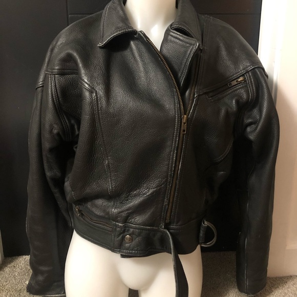 Joe rocket women’s leather motorcycle jacket! - Picture 4 of 4